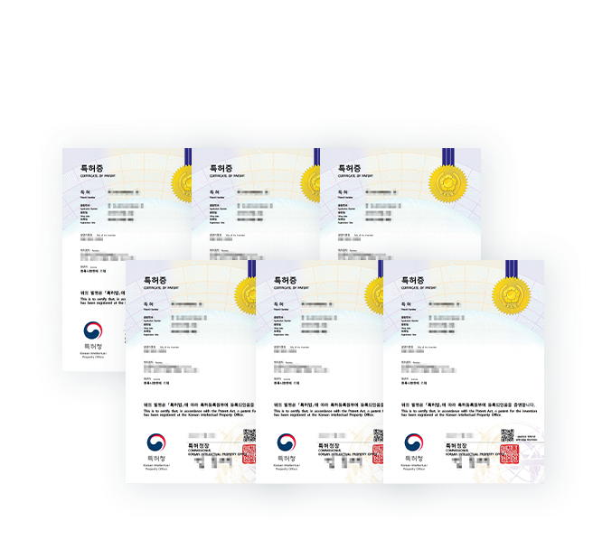 볼릿주사 특허증 이미지